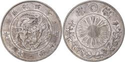 World Coins - Japan, Meiji, 50 Sen, 1870, Silver,
