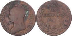 World Coins - Coin, France, Dupré, 5 Centimes, An 8/7, Strasbourg, , Copper