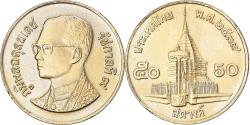 World Coins - Coin, Thailand, 50 Satang = 1/2 Baht