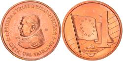 World Coins - Vatican, Euro Cent, 2006, unofficial private coin, , Copper Plated
