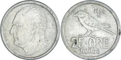 World Coins - Coin, Norway, 25 Öre, 1964