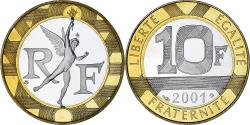World Coins - Coin, France, Génie, 10 Francs, 2001, Monnaie de Paris, BE,
