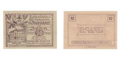 World Coins - Banknote, Austria, Ziersdorf N.Ö. Marktgemeinde, 10 Heller, Texte, 1920
