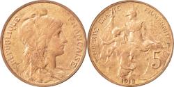 World Coins - Coin, France, Dupuis, 5 Centimes, 1912, , Bronze, KM:842, Gadoury:165