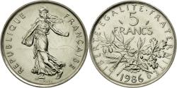 World Coins - Coin, France, Semeuse, 5 Francs, 1986, Paris, , Nickel Clad