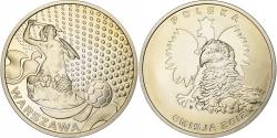 World Coins - Poland, Medal, Euro de Football, 2012, Silver Plated Copper, Varsovie,