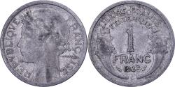 World Coins - France, Franc, Morlon, 1945, Castelsarrasin, Aluminum, , KM:885a.3