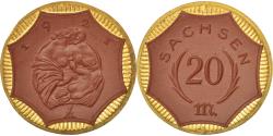 World Coins - Coin, Germany, 20 Mark, 1921, , Porcelain