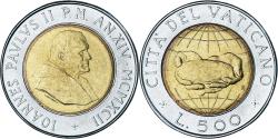 World Coins - Coin, VATICAN CITY, John Paul II, 500 Lire, 1992, , Bi-Metallic, KM:241
