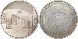World Coins - France, 5 Euro, Egalité, 2013, Paris, Silver,