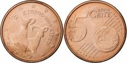 World Coins - Cyprus, 5 Euro Cent, 2009, , Copper Plated Steel, KM:80