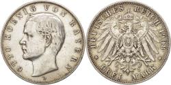 World Coins - Coin, German States, BAVARIA, Otto, 3 Mark, 1908, Munich, , Silver