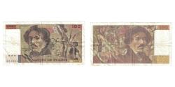 World Coins - France, 100 Francs, Delacroix, 1993, P.242254084, VF(30-35), Fayette:69bis8c