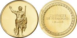 World Coins - France, Medal, L'Auguste de Primaporta, Gilt Bronze,