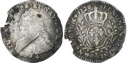 World Coins - France, Louis XV, 1/10 Écu aux branches d'olivier, 1728, Troyes, Silver