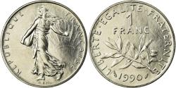 World Coins - Coin, France, Semeuse, Franc, 1990, , Nickel, Gadoury:474