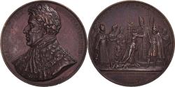 World Coins - France, Medal, Sacre de Charles X Reims, History, 1825, Caunois,