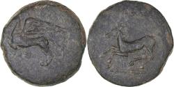 Ancient Coins - Coin, Sicily, Æ, ca. 360-340 BC, Kainon, , Bronze, HGC:2-509