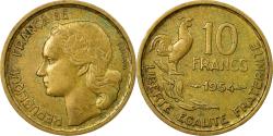 World Coins - Coin, France, Guiraud, 10 Francs, 1954, Paris, , Aluminum-Bronze