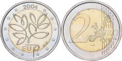 World Coins - Finland, 2 Euro, Enlargement of EU, 2004, Vantaa, Bi-Metallic, , KM:114