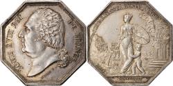 World Coins - France, Token, Louis XVIII, Compagnie d'Assurances Générales à Paris, 1818