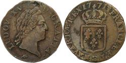 World Coins - France, Louis XV, Sol, 1771, Lyon, Copper, , Gadoury:280