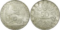 World Coins - Coin, Austria, 50 Schilling, 1974, , Silver, KM:2921