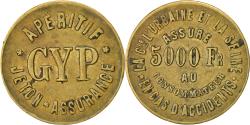 World Coins - France, Token, Jeton d'Assurance, l'Urbaine et la Seine, GYP Apéritif