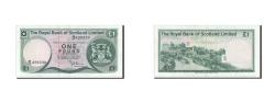 World Coins - Banknote, Scotland, 1 Pound, 1977, AU(55-58)