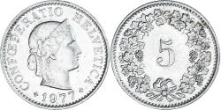 World Coins - Coin, Switzerland, 5 Rappen, 1977, Bern, , Copper-nickel, KM:26