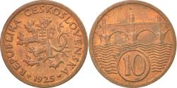 World Coins - Coin, Czechoslovakia, 10 Haleru, 1925, , Bronze, KM:3