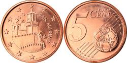 World Coins - San Marino, 5 Euro Cent, 2010, Rome, , Copper Plated Steel, KM:442