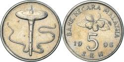 World Coins - Coin, Malaysia, 5 Sen, 1996