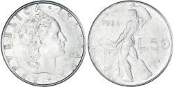 World Coins - Coin, Italy, 50 Lire, 1984
