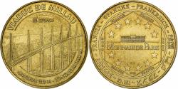 World Coins - France, Token, 12/ Viaduc de Millau, 2009, Copper-nickel Aluminium,