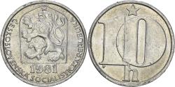 World Coins - Coin, Czechoslovakia, 10 Haleru, 1981
