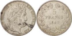 World Coins - Coin, France, Louis-Philippe, 5 Francs, 1847, Paris, , Silver