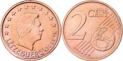 World Coins - Luxembourg, Henri I, 2 Centimes, 2008, MDP, Copper Plated Steel,