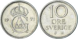 World Coins - Coin, Sweden, 10 Öre, 1971