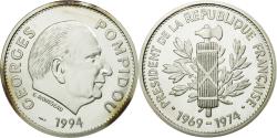World Coins - France, Medal, Les Présidents de la République, Georges Pompidou, Rousseau