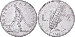 World Coins - Coin, Italy, 2 Lire, 1948, Rome, , Aluminum, KM:88