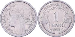 World Coins - France, Franc, Morlon, 1958, Aluminum, , KM:885a.1