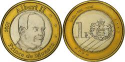 World Coins - Monaco, Euro, unofficial private coin, 2006, Bi-Metallic,