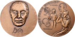 World Coins - France, Medal, Don et les Trois Etoiles, 1981, Bronze, Bourdelle,