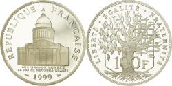 World Coins - Coin, France, Panthéon, 100 Francs, 1999, Paris, BE, , Silver