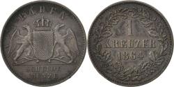 World Coins - Coin, German States, BADEN, Friedrich I, Kreuzer, 1864, , Copper