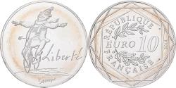 World Coins - France, 10 Euro, Monnaie de Paris, Sempé - Hiver - Liberté, 2014, Monnaie de