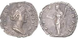 Ancient Coins - Coin, Diva Faustina I, Denarius, 141, Rome, , Silver, RIC:382A