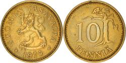 World Coins - Coin, Finland, 10 Pennia, 1975, , Aluminum-Bronze, KM:46