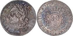 World Coins - Coin, France, Louis XV, 1/10 Écu à la vieille tête, 12 Sols, 1/10 ECU, 1771